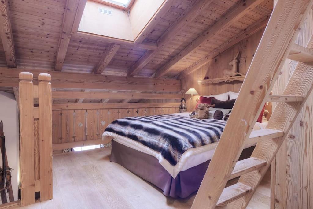 شقة Duplex Chaleureux Au Coeur De Megeve 2 P المظهر الخارجي الصورة
