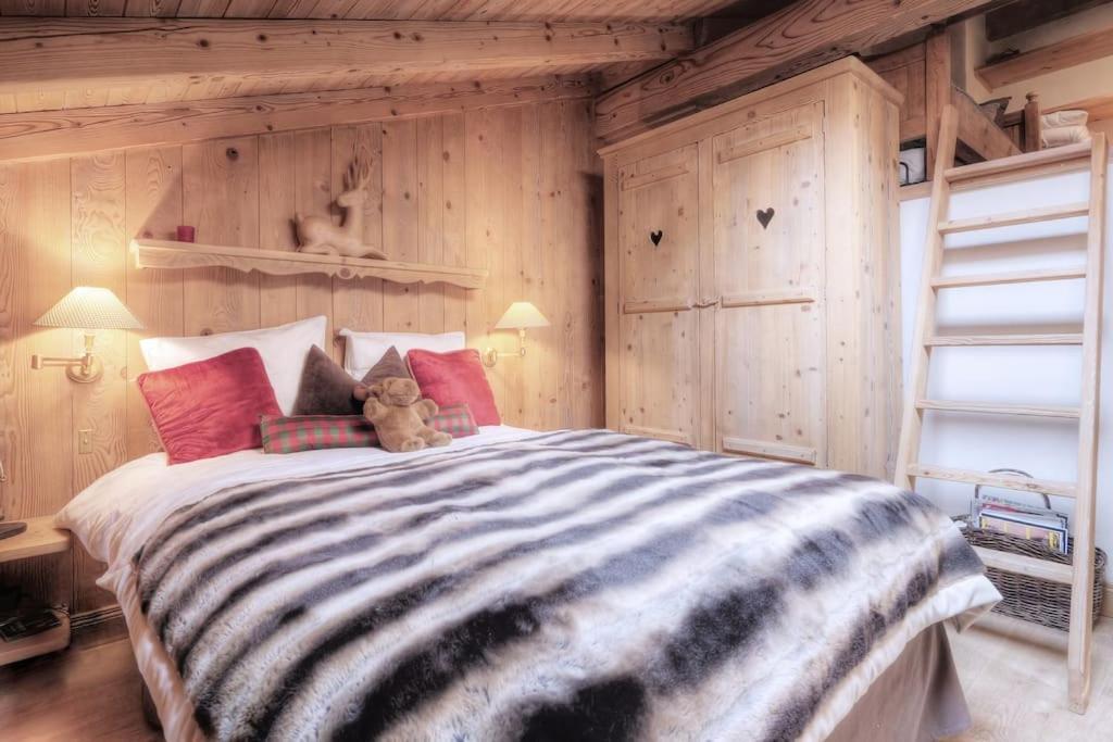 شقة Duplex Chaleureux Au Coeur De Megeve 2 P المظهر الخارجي الصورة