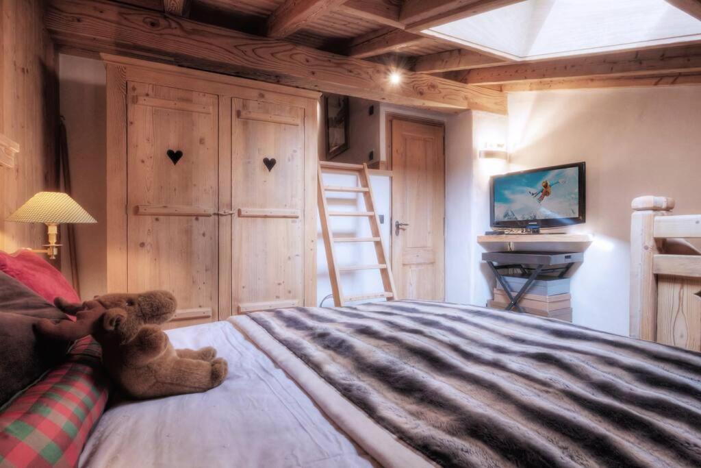 شقة Duplex Chaleureux Au Coeur De Megeve 2 P المظهر الخارجي الصورة